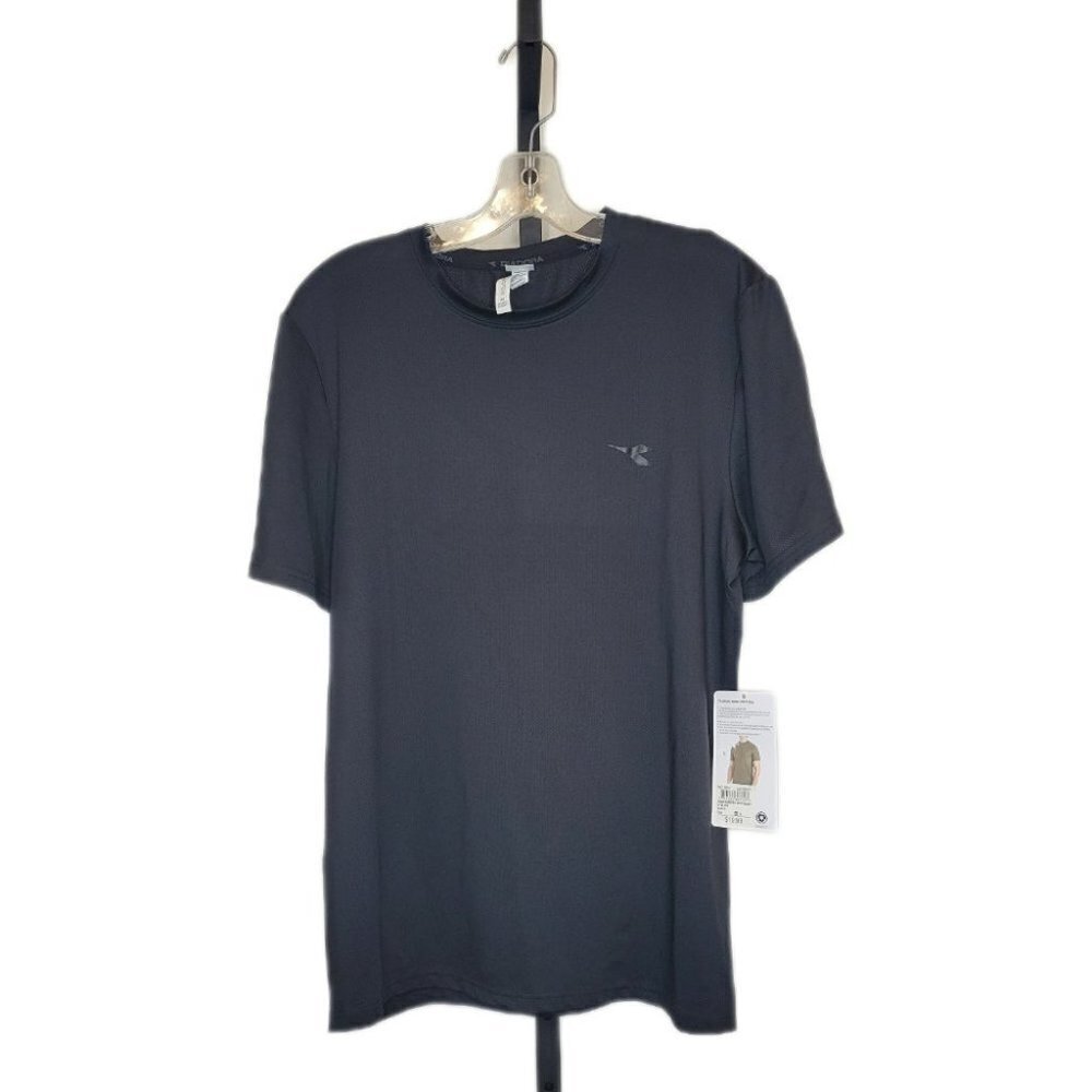 Diadora Men's Mesh Vent Tee Black Size M NWT